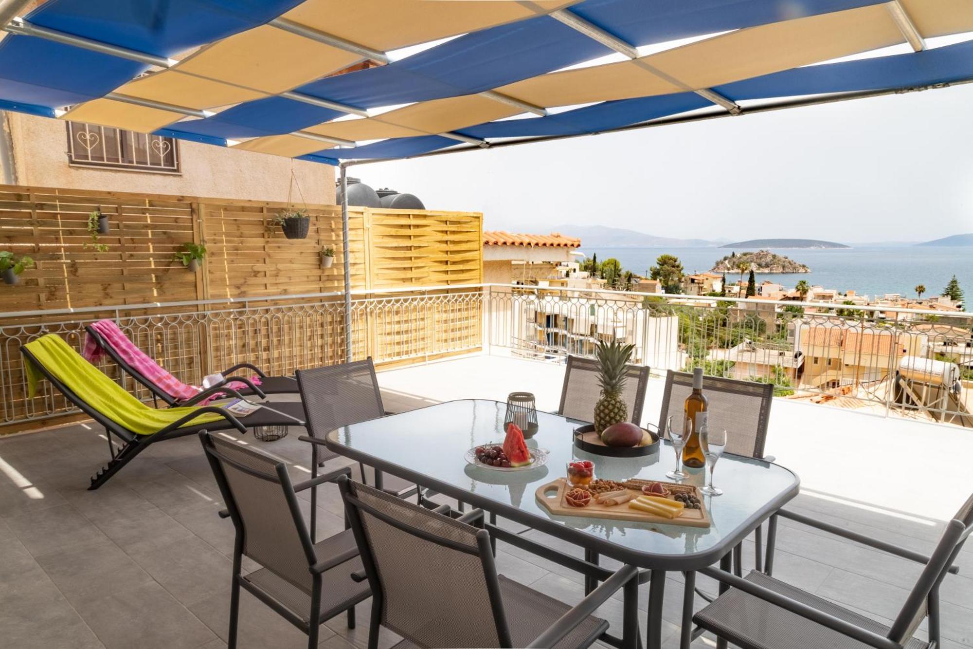 Iliana Apartments Толон Экстерьер фото